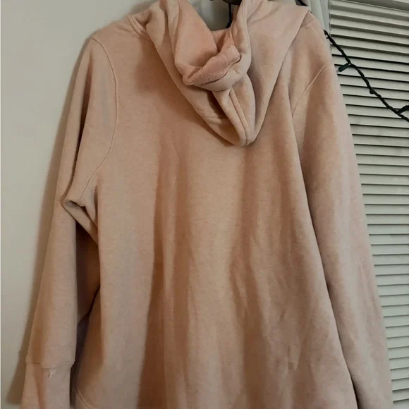 Athleta Pink Half-Zip Hoodie - Picture 5 of 6